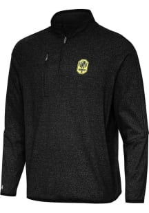 Antigua Nashville SC Mens Black Certain Long Sleeve Qtr Zip Pullover