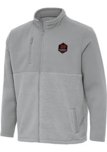 Antigua Houston Dynamo Mens Grey Daily Fused Medium Weight Jacket