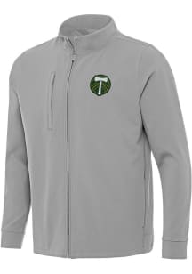 Antigua Portland Timbers Mens Grey Regard Light Weight Jacket