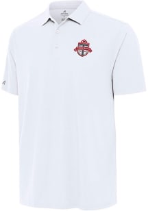 Antigua Toronto FC Mens White Era Short Sleeve Polo