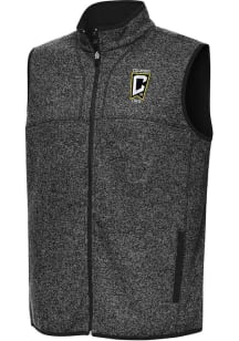 Antigua Columbus Crew Mens Black Fortune Sleeveless Jacket