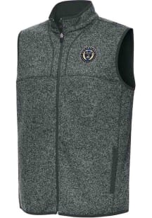 Antigua Philadelphia Union Mens Grey Fortune Sleeveless Jacket