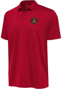 Antigua Atlanta United FC Mens Red Ellipse Short Sleeve Polo