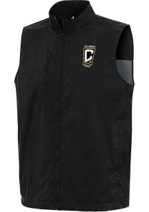 Antigua Columbus Crew Mens Black Brisk Sleeveless Jacket