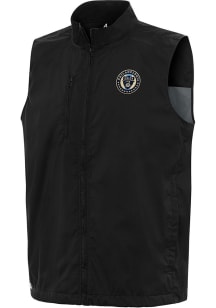 Antigua Philadelphia Union Mens Black Brisk Sleeveless Jacket