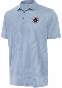 Antigua New England Revolution Mens White Rings Short Sleeve Polo