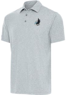 Antigua Minnesota United FC Grey Par 3 Big and Tall Polo