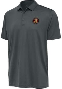Antigua Atlanta United FC Grey Ellipse Big and Tall Polo