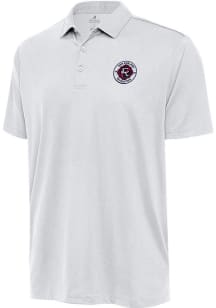 Antigua New England Revolution White Ellipse Big and Tall Polo