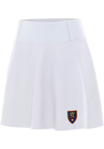 Antigua Real Salt Lake Womens White Chip Skort Skirt