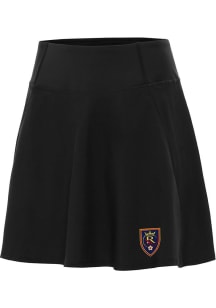 Antigua Real Salt Lake Womens Black Chip Skort Skirt