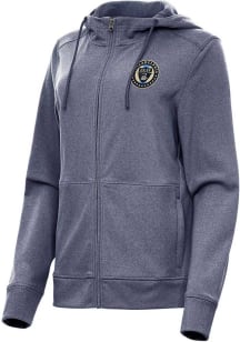 Antigua Philadelphia Union Womens Navy Blue Seeker Light Weight Jacket