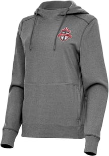 Antigua Toronto FC Womens Black Justice Hooded Sweatshirt