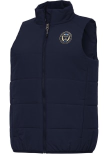 Antigua Philadelphia Union Womens Navy Blue Experience Vest