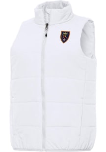 Antigua Real Salt Lake Womens White Experience Vest
