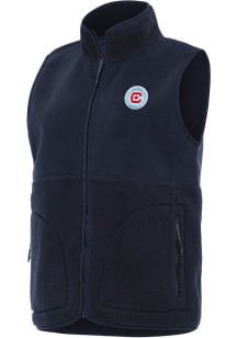 Antigua Chicago Fire Womens Navy Blue Nostalgic Vest