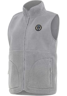 Antigua Philadelphia Union Womens Grey Nostalgic Vest