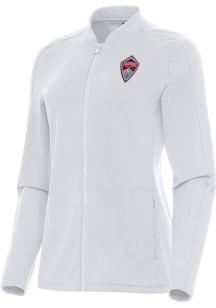 Antigua Colorado Rapids Womens White Continual Light Weight Jacket