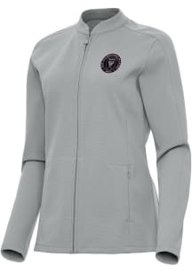 Antigua Inter Miami CF Womens Grey Regard Light Weight Jacket
