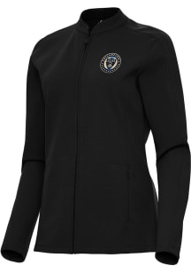 Antigua Philadelphia Union Womens Black Regard Light Weight Jacket