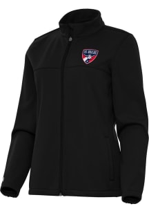 Antigua FC Dallas Womens Black Links Light Weight Jacket