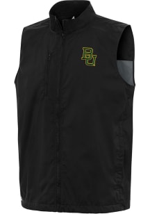 Antigua Baylor Bears Mens Black Brisk Sleeveless Jacket