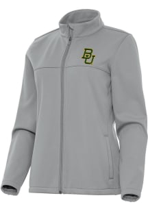 Antigua Baylor Bears Womens Grey Links Light Weight Jacket