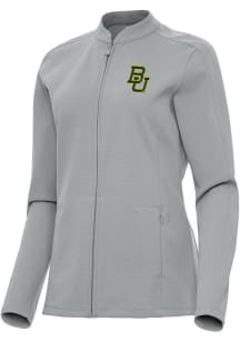 Antigua Baylor Bears Womens Grey Regard Light Weight Jacket