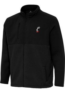 Antigua Cincinnati Bearcats Mens Black Daily Fused Medium Weight Jacket
