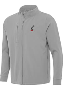 Antigua Cincinnati Bearcats Mens Grey Regard Light Weight Jacket