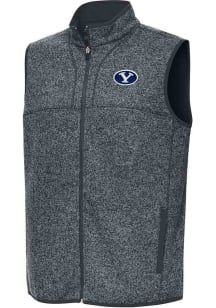 Antigua BYU Cougars Mens Grey Fortune Sleeveless Jacket