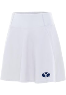 Antigua BYU Cougars Womens White Chip Skort Skirt
