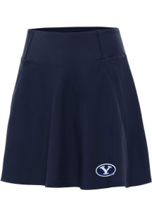 Antigua BYU Cougars Womens Navy Blue Chip Skort Skirt