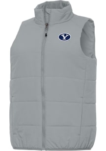 Antigua BYU Cougars Womens Grey Experience Vest