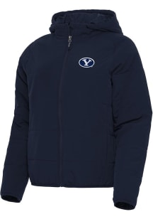 Antigua BYU Cougars Womens Navy Blue Universe Filled Jacket