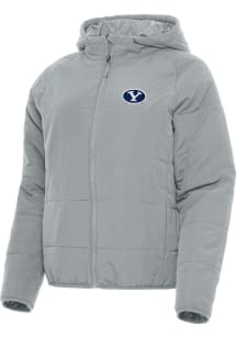 Antigua BYU Cougars Womens Grey Universe Filled Jacket
