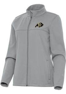 Antigua Colorado Buffaloes Womens Grey Links Light Weight Jacket