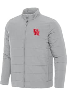 Antigua Houston Cougars Mens Grey Swelter Filled Jacket