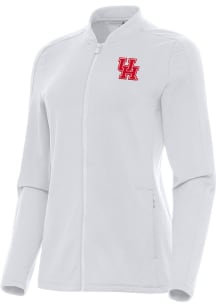 Antigua Houston Cougars Womens White Continual Light Weight Jacket