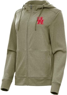 Antigua Houston Cougars Womens Olive Seeker Light Weight Jacket