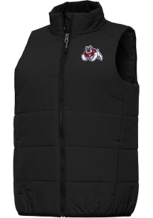Antigua Fresno State Bulldogs Womens Black Experience Vest