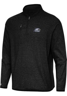 Antigua Georgia Southern Eagles Mens Black Certain Long Sleeve Qtr Zip Pullover