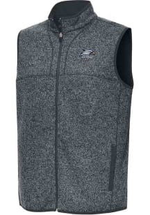 Antigua Georgia Southern Eagles Mens Grey Fortune Sleeveless Jacket