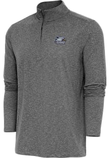 Antigua Georgia Southern Eagles Mens Black Hunk Long Sleeve Qtr Zip Pullover