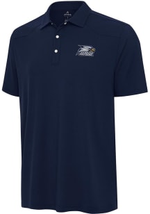 Antigua Georgia Southern Eagles Mens Navy Blue Western Short Sleeve Polo