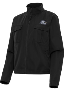 Antigua Georgia Southern Eagles Womens Black Even Par Light Weight Jacket