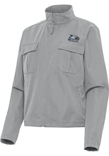 Antigua Georgia Southern Eagles Womens Grey Even Par Light Weight Jacket