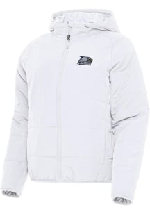 Antigua Georgia Southern Eagles Womens White Universe Filled Jacket