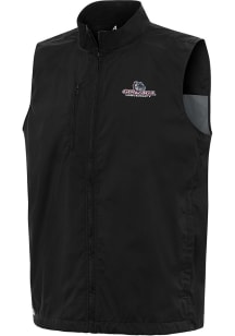 Antigua Gonzaga Bulldogs Mens Black Brisk Sleeveless Jacket