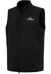 Antigua Gonzaga Bulldogs Mens Black Demand Sleeveless Jacket